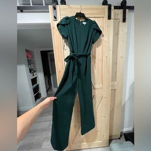 Calvin Klein jumpsuit! Emerald color. size 4